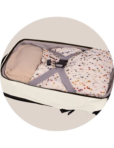 Rucsac Oxford Identity Executive, 14 compartimente, 42 x 32 x 13 cm, Bej