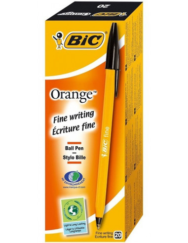 Pix BIC Orange Fine 0.3 mm 20 buc/cutie Negru,1199110114/SET