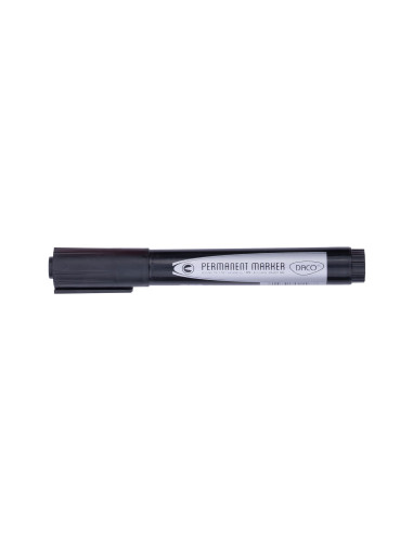 MK130N-12,Marker permanent Negru DACO - Set 12