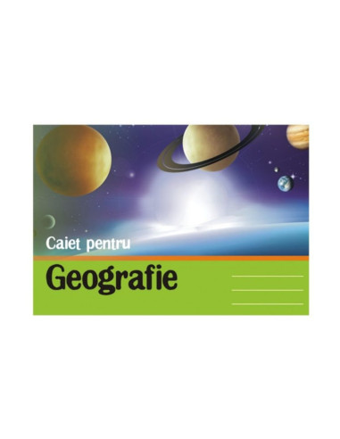 29301-20,Caiet A4 geografie 24 file ECADA - Set 20