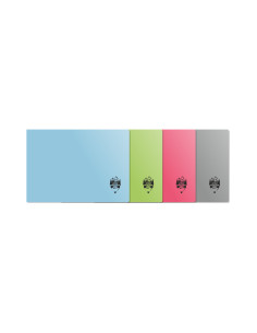 CT306-12,Caiet muzica 17x24 24 file coperta plastic DACO - Set 12