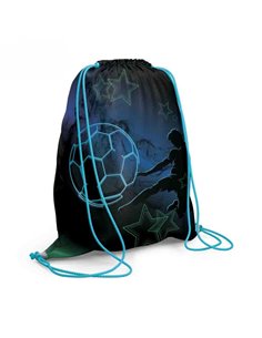 Sac incaltaminte S-COOL SC3351, 46 x 35.5 cm, Motiv Football