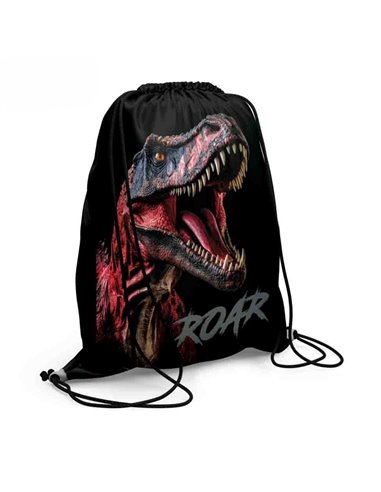 Sac incaltaminte S-COOL SC3352, 46 x 35.5 cm, Motiv Roar