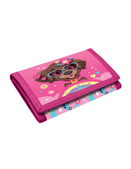 Set micul scolar S-COOL SC3367: Ghiozdan, Penar echipat, Sac sport, Portofel, Happy rainbow