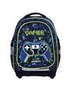 Set micul scolar S-COOL SC3368: Ghiozdan, Penar echipat, Sac sport, Portofel, Gamer