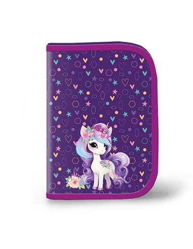 Penar neechipat cu 1 fermoar si 2 extensii S-COOL SC3295, Magical unicorn