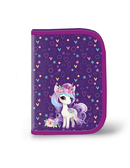 Penar neechipat cu 1 fermoar si 2 extensii S-COOL SC3295, Magical unicorn