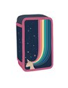 Penar neechipat cu 3 fermoare S-COOL SC3302, Motiv Rainbow