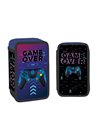 Penar neechipat cu 3 fermoare S-COOL SC3304, Motiv Game over