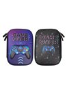 Penar neechipat 3D S-COOL SC3311, 1 fermoar, 22.5 x 15.5 x 6 cm, Motiv Game over