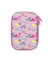 Penar neechipat 3D S-COOL SC3308, 1 fermoar, 22.5 x 15.5 x 6 cm, Motiv Happy rainbow