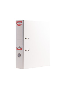 BP175W-25,Biblioraft plastifiat 75 mm Alb DACO - Set 25