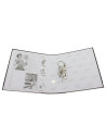 BP175N-25,Biblioraft plastifiat 75 mm Negru DACO - Set 25