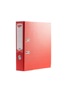 BP175R-25,Biblioraft plastifiat 75 mm Rosu DACO - Set 25