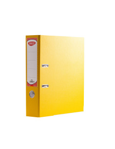 BP175G-25,Biblioraft plastifiat 75 mm Galben DACO - Set 25