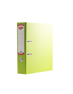 BP175VD-25,Biblioraft plastifiat 75 mm Verde deschis DACO - Set 25