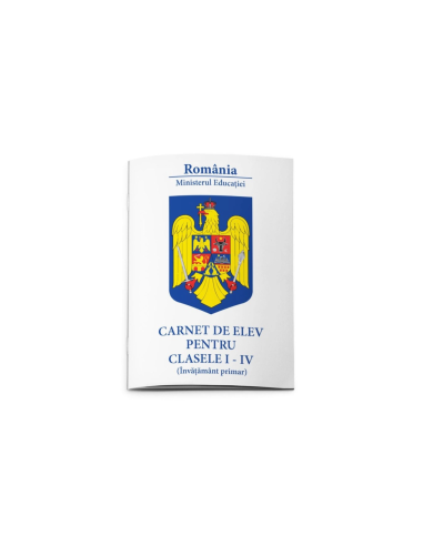 CARNETELEPRIMAR-25,Carnet elev clasele I-IV 2025 - Set 25