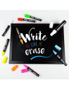 591293012-12,Marker pentru sticla Fluoglass Rosu MILAN - Set 12