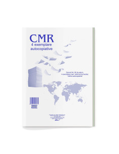 CMR4EXAA,CMR 4 exemplare autocopiativ 50 seturi/carnet 200 file