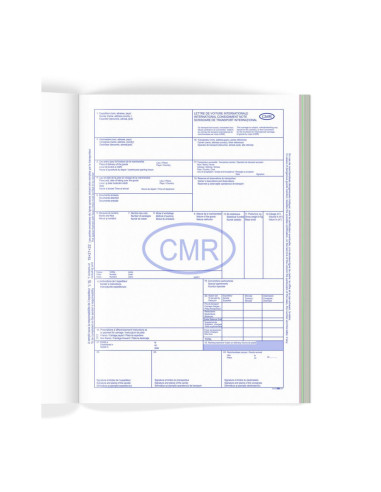 CMR4EXAA,CMR 4 exemplare autocopiativ 50 seturi/carnet 200 file