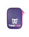 Penar neechipat 3D S-COOL SC3307, 1 fermoar, 22.5 x 15.5 x 6 cm, Motiv Think pink