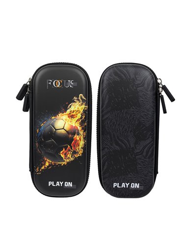 Penar neechipat tip etui 3D S-COOL SC3317, 1 fermoar, Motiv play on