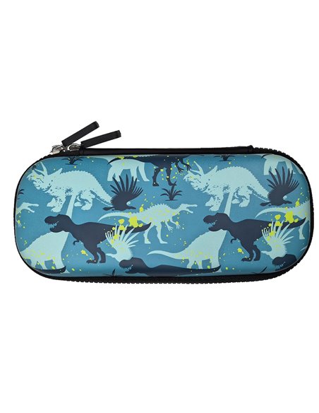 Penar neechipat tip etui 3D S-COOL SC3315, 1 fermoar, Motiv dinozaur