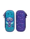 Penar neechipat tip etui 3D S-COOL SC3313, 1 fermoar, Motiv Owl