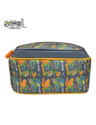 Ghiozdan gradinita S-COOL SC3335, 30 x 25 x 14 cm, Motiv Roar