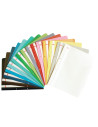 DO001ROSU-50,Dosar plastic cu sina Rosu DACO - Set 50