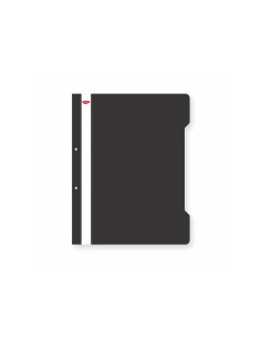 DO001NEGRU-50,Dosar plastic cu sina Negru DACO - Set 50