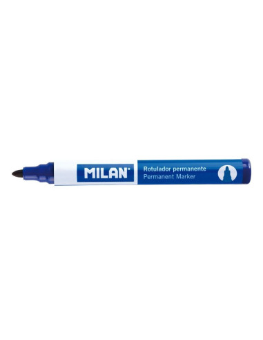 16429121-12,Marker permanent Albastru MILAN - Set 12