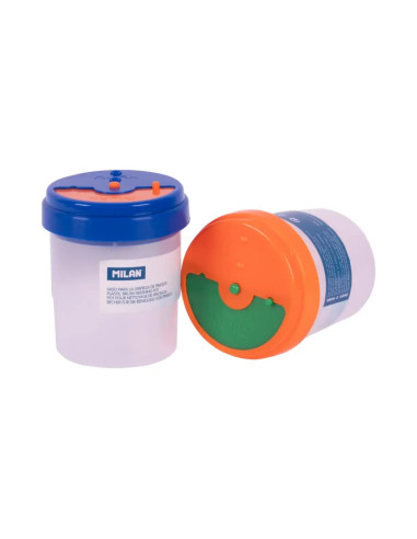 05951-4,Pahar pentru spalat pensule MILAN - Set 4