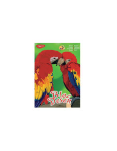 BD417-10,Bloc desen A4 16 file 170g DACO - Set 10
