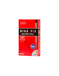MN100-20,Mina pix metalica tip Parker DACO - Set 20