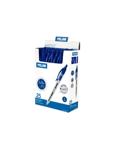 17651225-25,Pix albastru cu mecanism MILAN - Set 25
