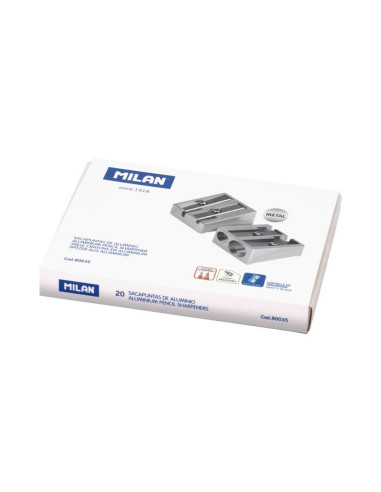 80035-20,Ascutitoare metal dubla MILAN 80035 Set 20 buc