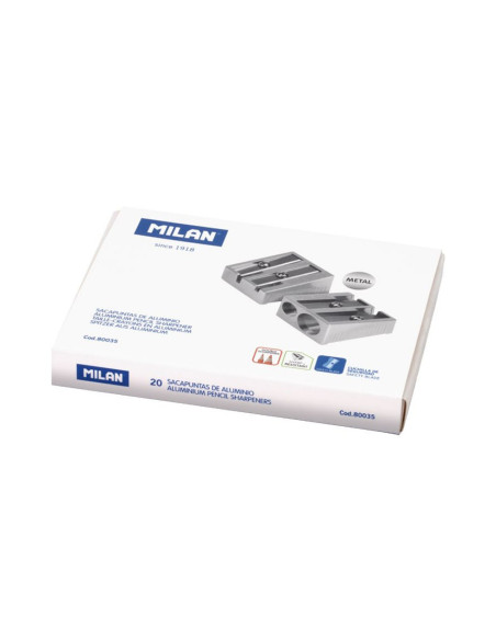 80035-20,Ascutitoare metal dubla MILAN 80035 Set 20 buc
