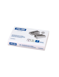 80033-20,Ascutitoare metal simpla MILAN 80033 set 20 buc