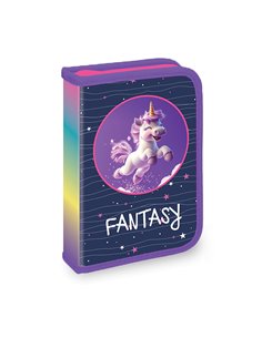 Penar echipat cu 1 fermoar si 2 extensii S-COOL SC3267, 32 piese, Fantasy