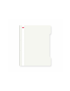 DO001ALB-50,Dosar plastic cu sina Alb DACO - Set 50