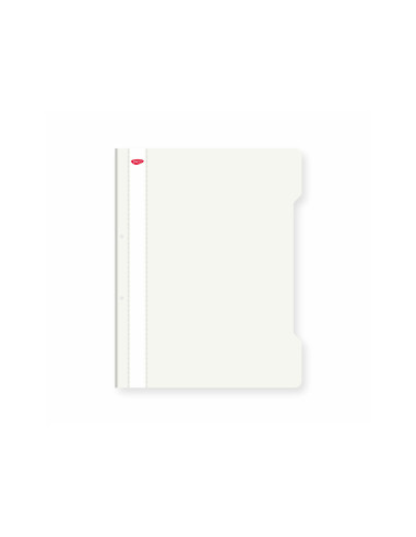 DO001ALB-50,Dosar plastic cu sina Alb DACO - Set 50