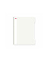 DO001ALB-50,Dosar plastic cu sina Alb DACO - Set 50