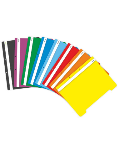 51001A-50,Dosar plastic cu sina Albastru inchis ECADA - Set 50