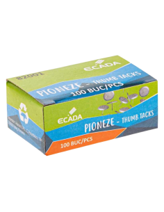 82001-10,Piuneze nichel 100buc/ cutie ECADA - Set 10