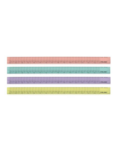 351260LK2,Liniar 15 cm triunghiular color Look 2 MILAN