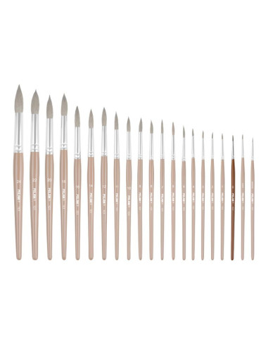 80300-12,Pensula seria 101 nr. 0 MILAN - Set 12