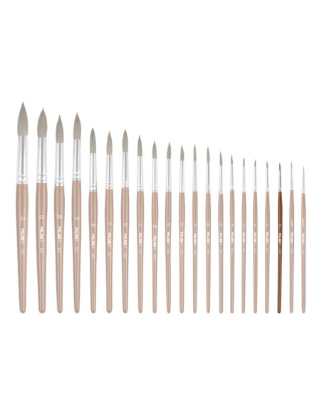 80300-12,Pensula seria 101 nr. 0 MILAN - Set 12