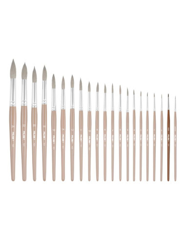 80299-12,Pensula seria 101 nr. 00 MILAN - Set 12