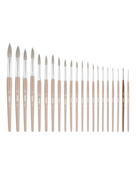80299-12,Pensula seria 101 nr. 00 MILAN - Set 12